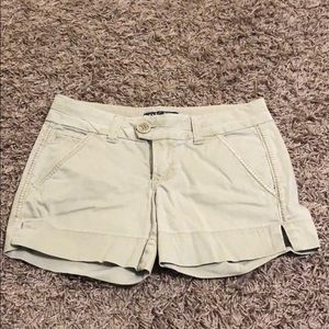 Sz 24 Buckle Khaki Shorts🔥